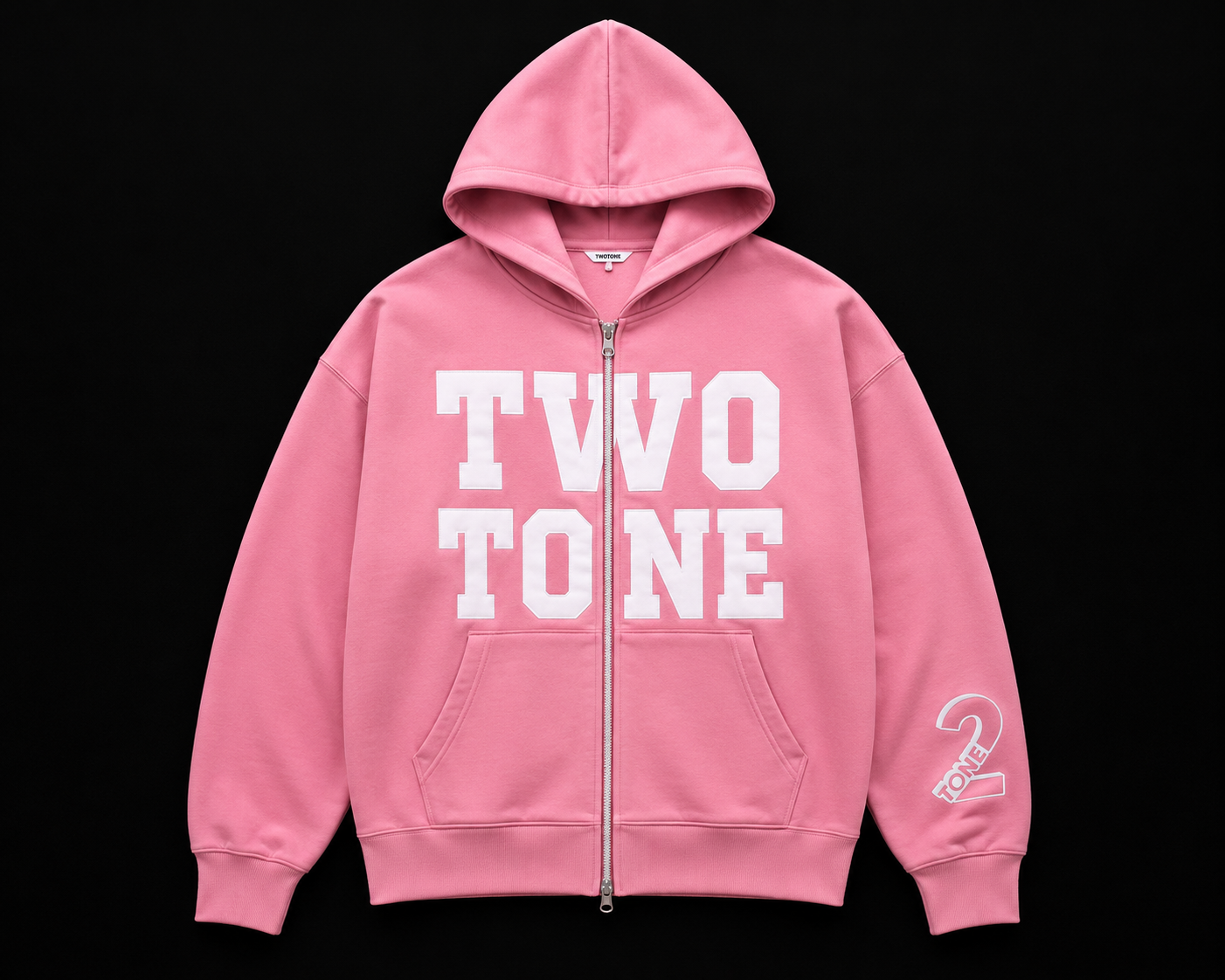Ice-Core Pink Hoodie
